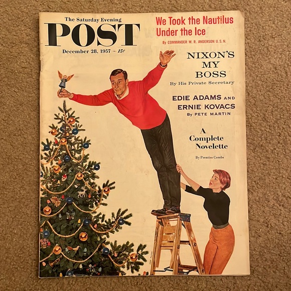 “The Saturday Evening Post” - December 28, 1957 - Picture 1 of 6